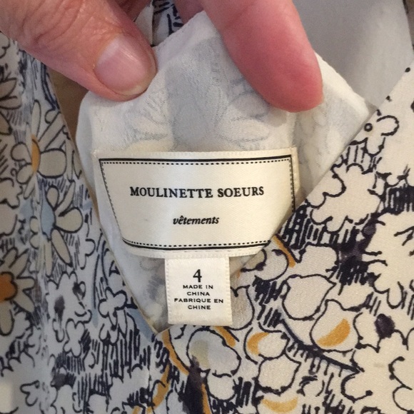 Anthropologie Moulinette Soeurs Silk Dress - Picture 7 of 8